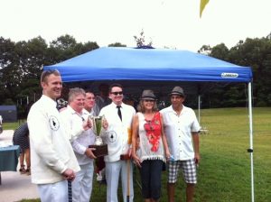 1st annual croquet on the green winners circle