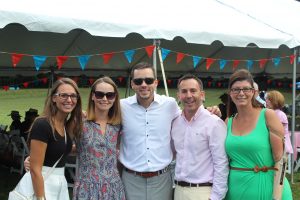 happy guests at third annual croquet on the green event