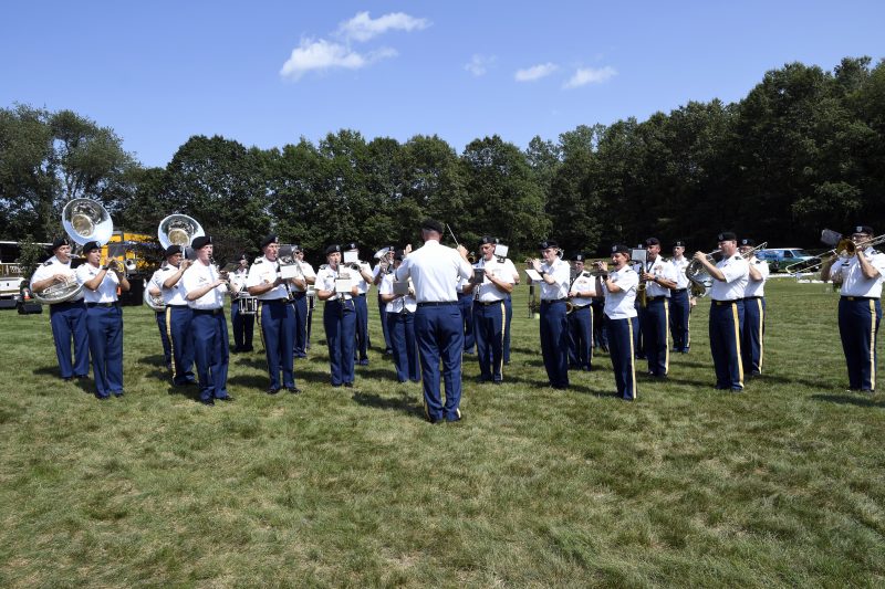 42nd Infantry Division Band at Croquet on the Green