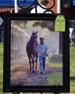 framed photo available as raffle item at 4th annual croquet on the green