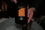 Close up of a bottle of Prosecco at the Vin Le Soir event