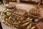 Mini dessert display at Vin Le Soir event