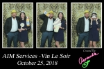 Vin Le Soir to benefit AIM Services, Inc. photo booth picture