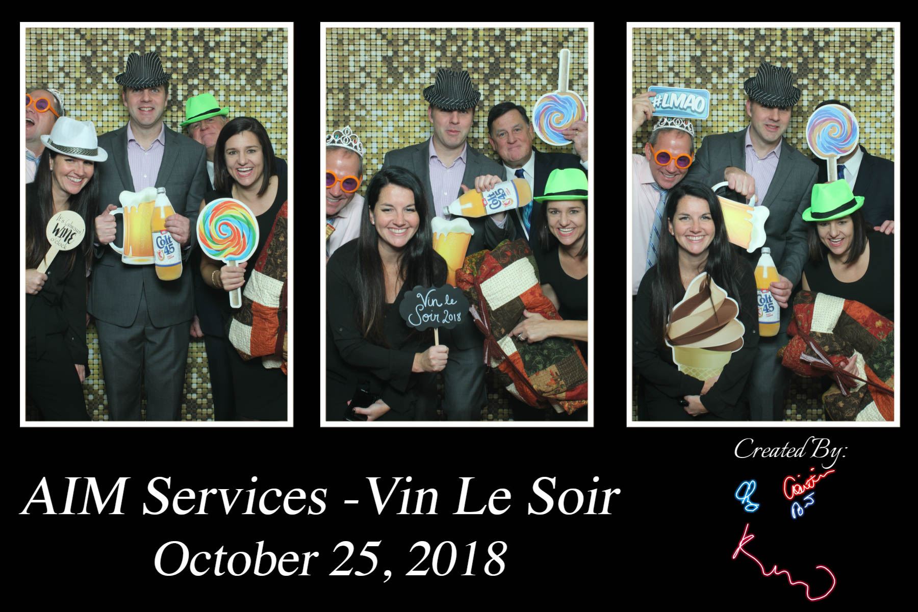 AIM Services, Inc. photobooth picture