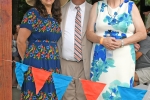 Chris Lyons, June MacClelland and Sharon Dominguez at AIM Services Croquet on the Green event