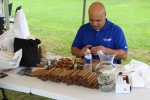 Habana premium cigars rolling cigars for guests to enjoy at AIM Services Croquet on the Green event