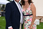 Chris Lyons and Kim Crocetta at Croquet on the Green 2019
