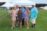 Group of six people from Pharmerica smiling together at Croquet on the Green 2019