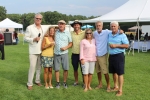 Group of seven people at Croquet on the Green 2019