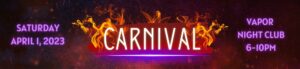 Carnival 2023 website banner